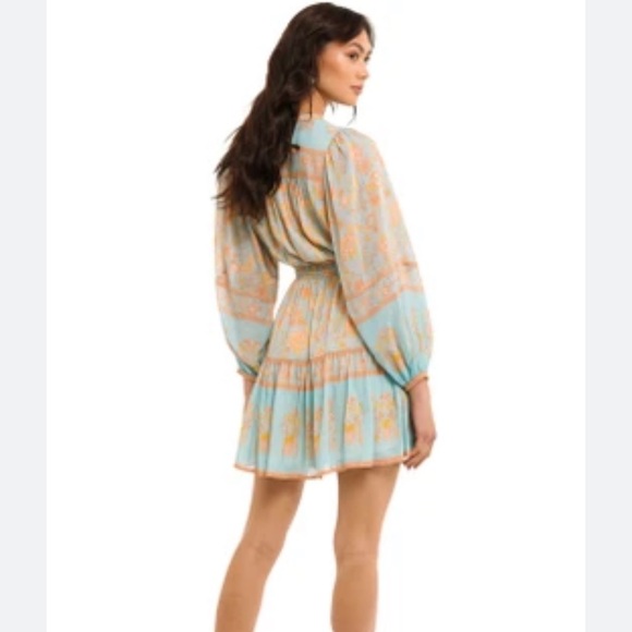 Spell & The Gypsy Juniper Playdress Eggshell Blue - Picture 3 of 10